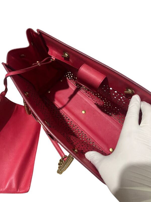 BOLSA SALVATORE FERRAGAMO VERMELHA - Imagem 10