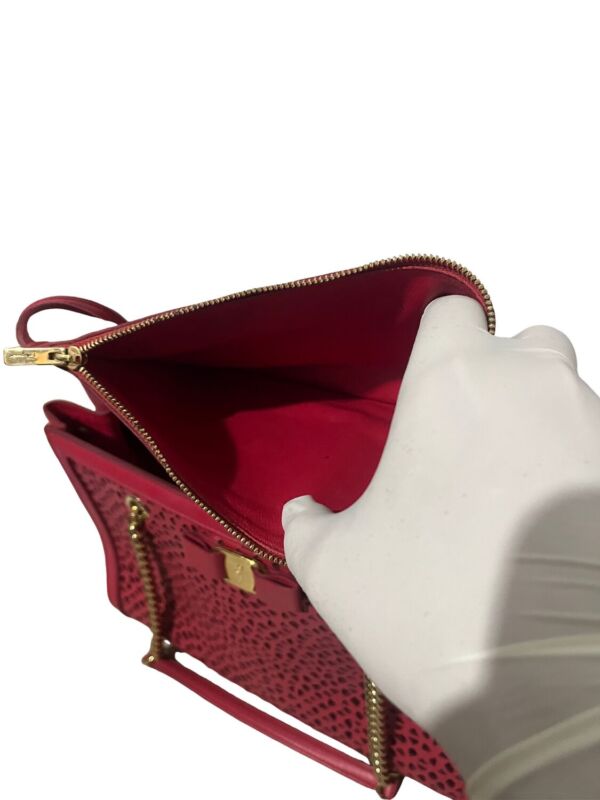 BOLSA SALVATORE FERRAGAMO VERMELHA - Imagem 3