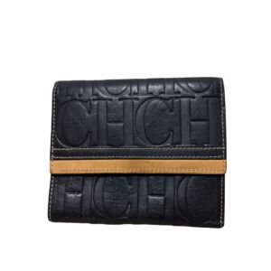 CARTEIRA CAROLINA HERRERA MONOGRAMA